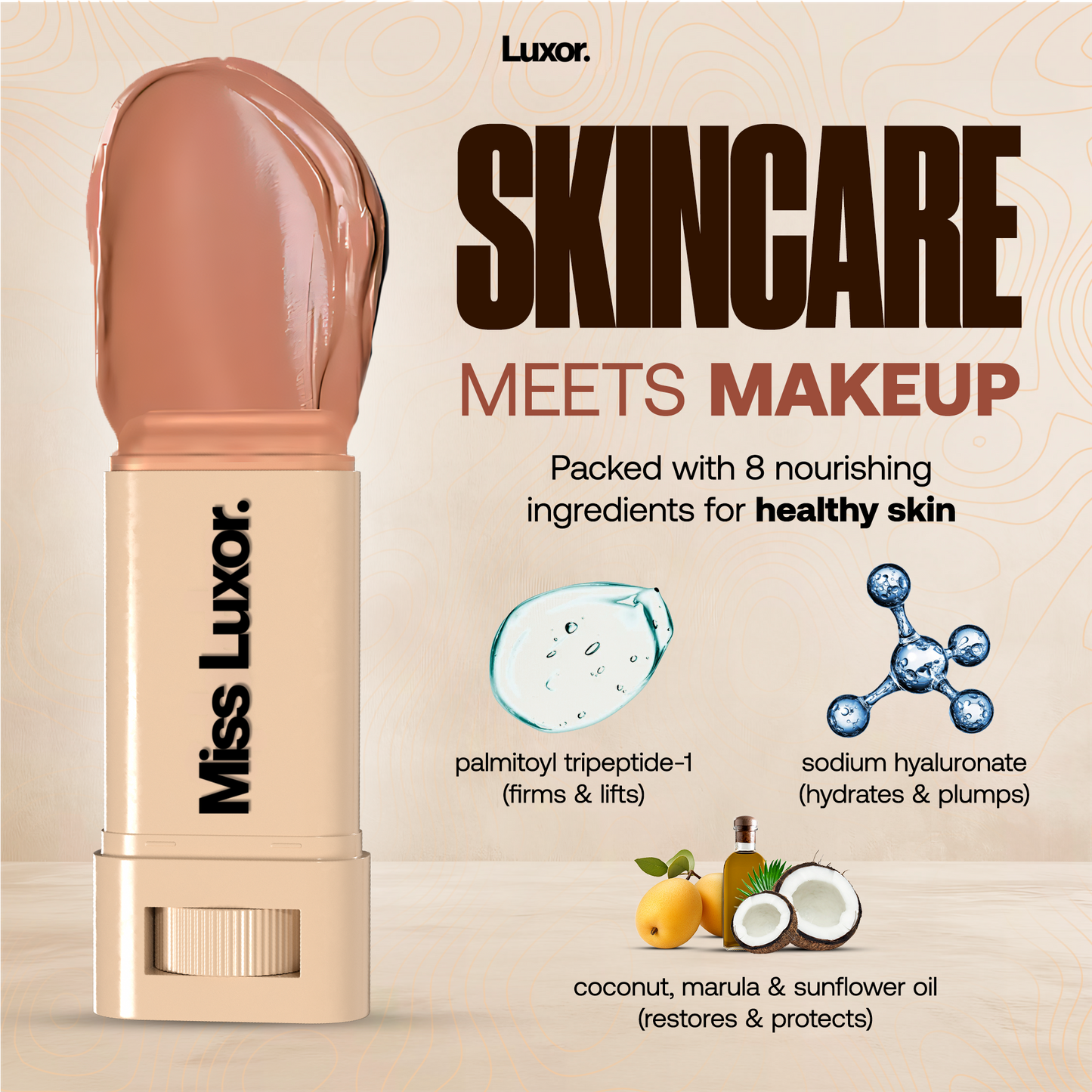 Miss Luxor Serum Boosted Skin Tint Balm