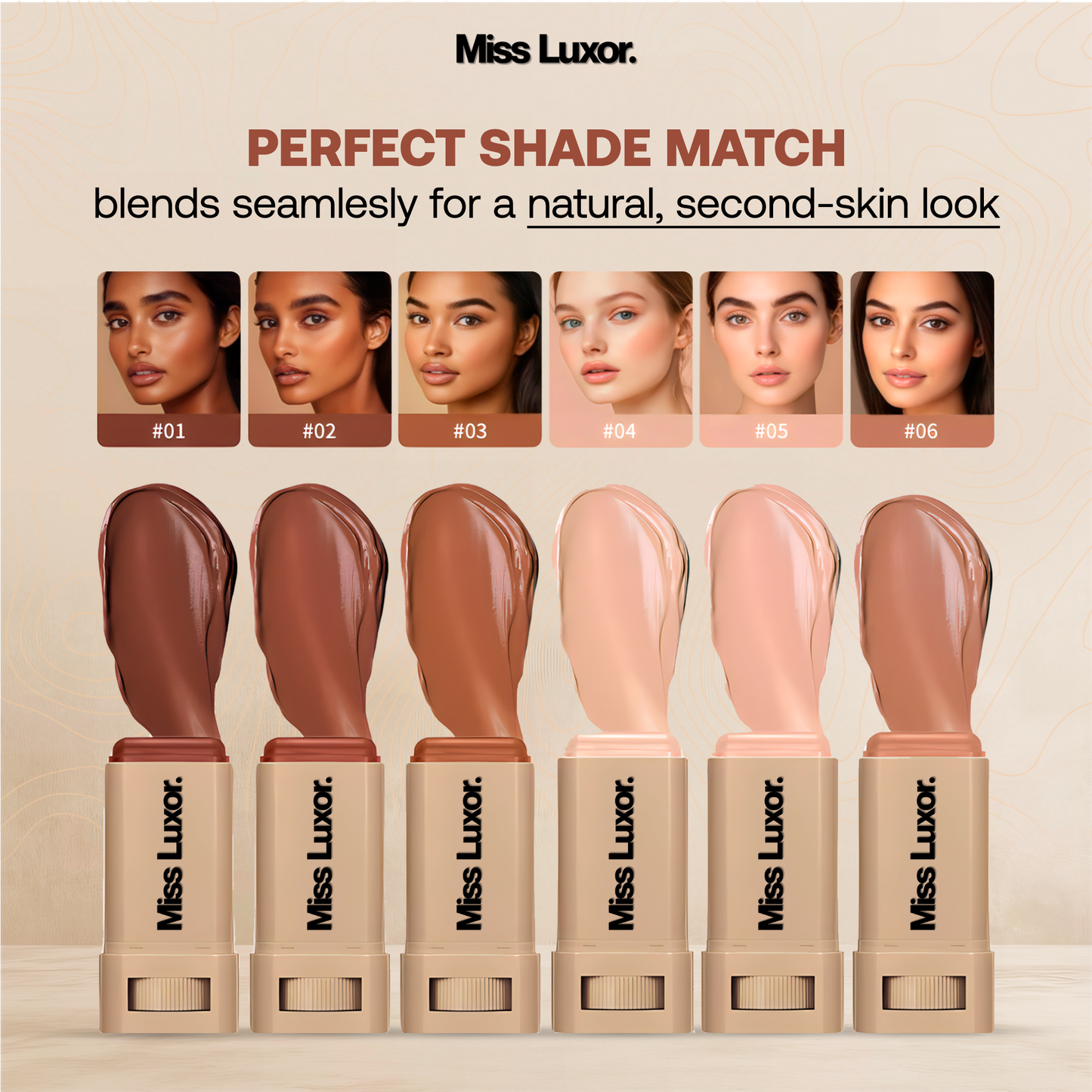 Miss Luxor Serum Boosted Skin Tint Balm